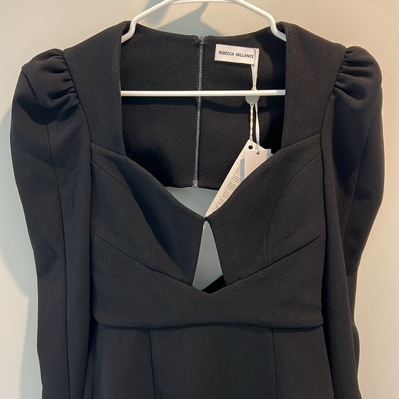 Rebecca Vallance Katie cutout crepe midi dress NWT - Picture 6 of 11